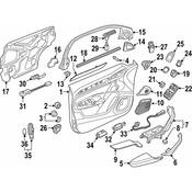 Audi Door Lock Switch - Genuine Audi 8U19621075PR