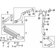 Audi Intercooler Bracket - Genuine Audi 8V0145961
