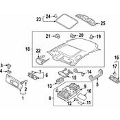 Audi Interior Grab Bar - Genuine Audi 8V0857607EP5