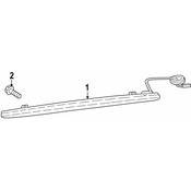 Audi VW Center High Mount Stop Light - Genuine Audi VW 8V0945097B