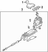 Audi Auto Trans Shift Lever Knob - Genuine Audi 8V1713139NJAJ
