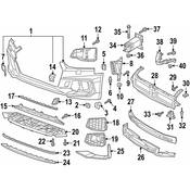 Audi Radiator Support Splash Shield - Genuine Audi 8W6807611B