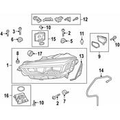 Audi Headlight Assembly - Genuine Audi 8W6941774C