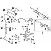 Audi Wiper Blade Set - Genuine Audi 8W7998002