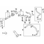 Audi VW Engine Coolant Pipe Clamp - Genuine VW Audi N10259903