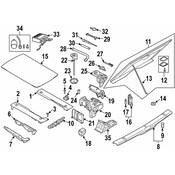 Audi VW Tie Down Hook Screw - Genuine Audi VW N10468502