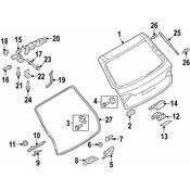 Audi VW Seat Armrest Bolt - Genuine VW Audi N10626603