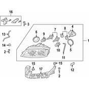 Audi Turn Signal Light Socket - Genuine Audi N10727901