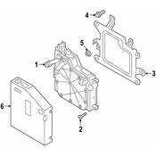 Audi VW Drive Motor Inverter Bolt - Genuine Audi VW N10815401