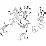 Audi VW Engine Mount Bolt - Genuine VW Audi N91105501