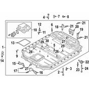 Audi VW Drive Motor Battery Pack Bolt - Genuine VW Audi N91146901
