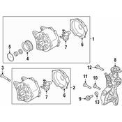 Audi VW Alternator Bracket Bolt - Genuine VW Audi N91149001