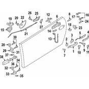 Audi VW Door Hinge Bolt - Genuine VW Audi N91231101
