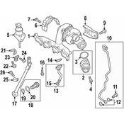 Audi VW Turbocharger Coolant Line Bolt - Genuine VW Audi WHT003496