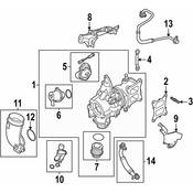 Audi VW Turbocharger Oil Line O-Ring - Genuine Audi VW WHT010054