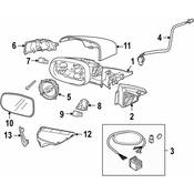 Volvo Door Mirror Gasket - Genuine Volvo 30716961