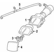 Volvo Headlight Washer Nozzle - Genuine Volvo 30764260