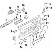 Volvo Door Window Switch Panel - Genuine Volvo 30773434