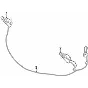 Volvo Headlight Washer Nozzle - Genuine Volvo 30784344