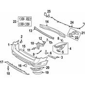 Volvo Bumper Cover Insulator - Genuine Volvo 31213844