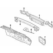 Volvo Rear Body Reinforcement - Genuine Volvo 31217705
