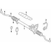 Volvo Steering Tie Rod End Right Outer (S60) - Genuine Volvo 31255214