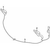 Volvo Headlight Washer Nozzle - Genuine Volvo 31301043