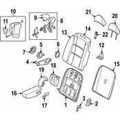 Volvo Seat Armrest Bushing - Genuine Volvo 31306831