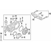Volvo Differential Cover Plug - Genuine Volvo 31325221