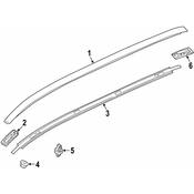 Volvo Roof Molding Seal - Genuine Volvo 31402817