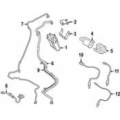 Volvo Evaporative Emissions System Pipe - Genuine Volvo 32312088