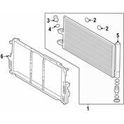 Volvo A/C Condenser - Genuine Volvo 32339281