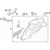 Volvo Tie Down Hook - Genuine Volvo 39835508