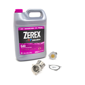 Porsche Engine Coolant Thermostat Kit - Borg Warner 730783D0KT