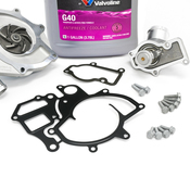 Porsche Engine Water Pump and Thermostat Kit - Geba/Wahler 996WTRPMKT1