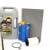 Audi Maintenance Service Kit - Liqui Moly 06M198405FKT57