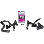 Porsche Radiator Coolant Hose Kit - Genuine Porsche KIT-997TTRADHOSEKT