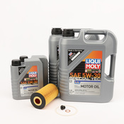 Audi Engine Oil Change Kit - Liqui Moly 07C115562EKT17