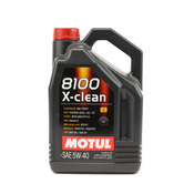 5W40 8100 X-CLEAN Engine Oil (5 Liter) - Motul 102051