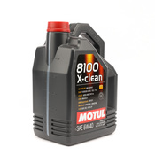 5W40 8100 X-CLEAN Engine Oil (5 Liter) - Motul 102051