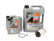 Audi Engine Oil Change Kit - Liqui Moly 079198405EKT65