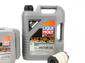 Audi Engine Oil Change Kit - Liqui Moly 079198405EKT65