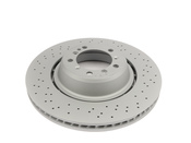 Porsche Disc Brake Rotor - Zimmermann Formula Z 460453670