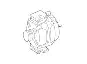 Mercedes Alternator - Genuine Mercedes 000906090380