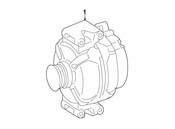 Mercedes Alternator - Genuine Mercedes 000906330480