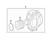 Mercedes Alternator - Genuine Mercedes 000906322280