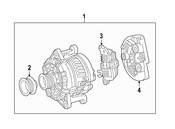 Mercedes Alternator Cable Cap - Genuine Mercedes 0001547304