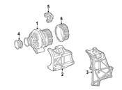 Mercedes Alternator Pulley - Genuine Mercedes 6021500060