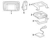Mercedes Antenna Amplifier - Genuine Mercedes 2108202389