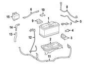 Mercedes Battery Cable Terminal End - Genuine Mercedes 9065460044